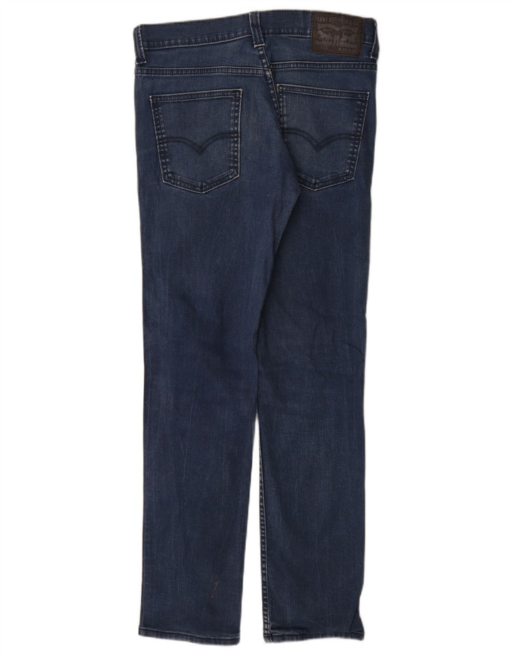 Levi's Mens Slim Jeans W30 L30 Blue Cotton