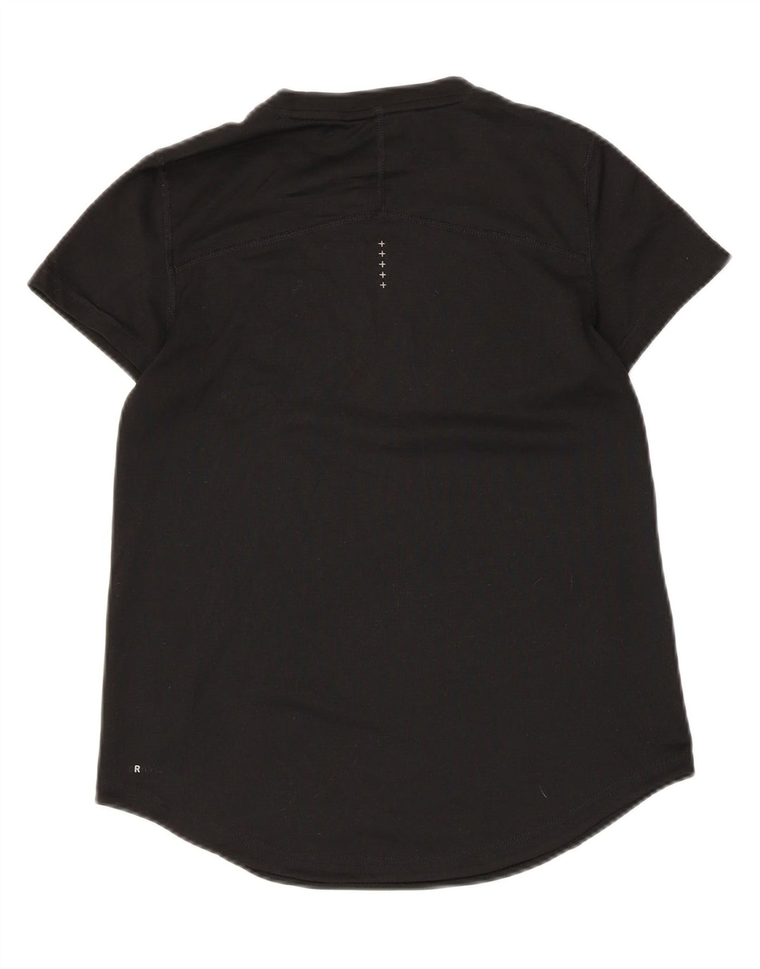 PUMA Womens T-Shirt Top UK 6 XS Black Polyester