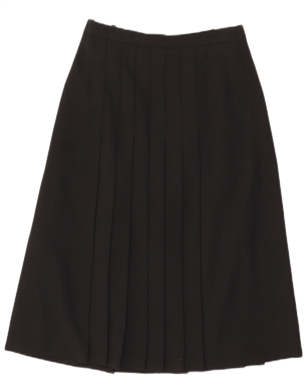 Del Mod Womens High Waist Pleated Skirt EU 38 Medium W27 Black Polyester