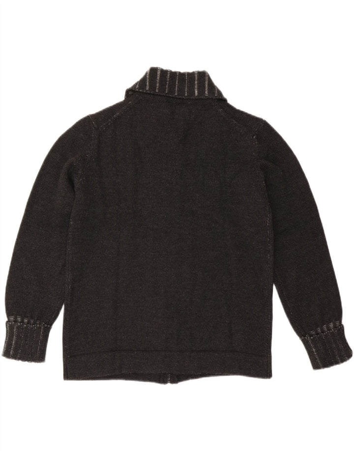 MAX & CO. Maglione cardigan da donna UK 14 Lana nera media
