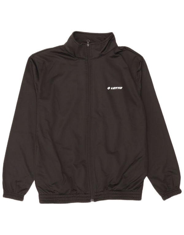 Lotto Herre træningsdragt Topjakke Medium Sort Polyester