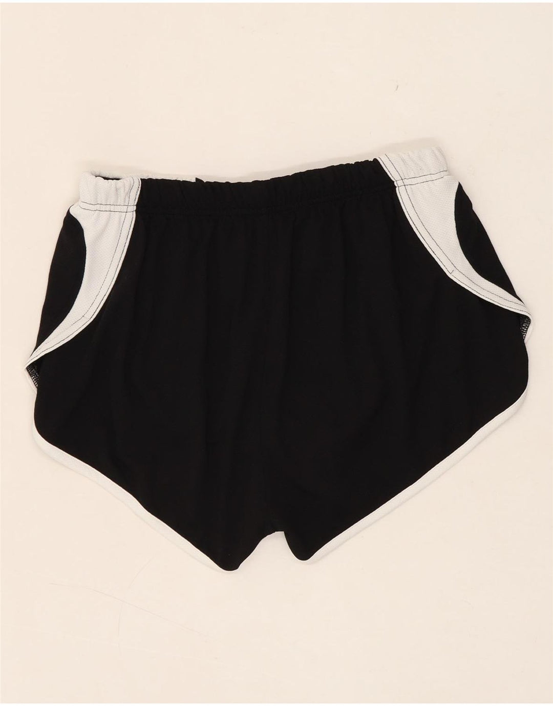 ASICS Womens Sport Shorts UK 14 Medium Black Colourblock Polyester