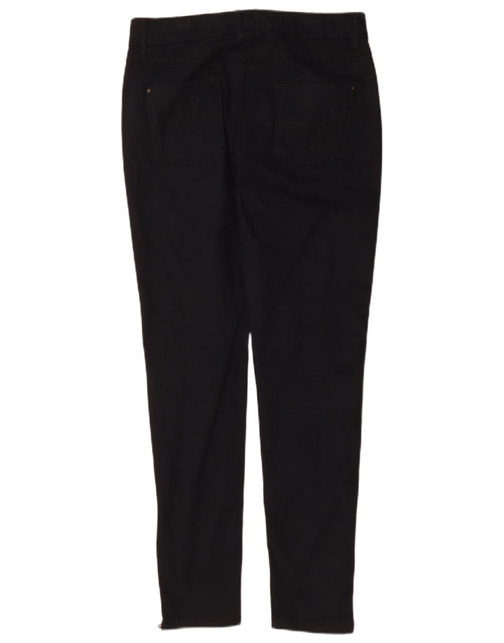 Marks & Spencer Dame Slim Cargo Trousers UK 12 Medium W30 L29 Navy Blue