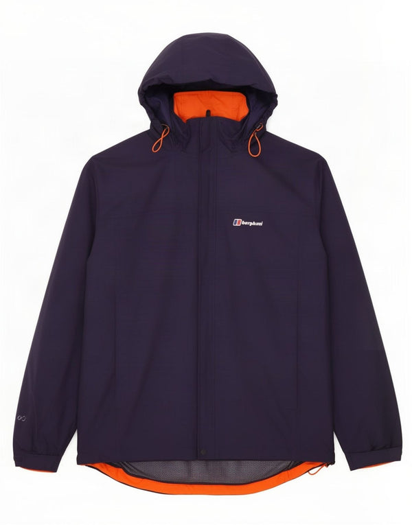 Berghaus muška kišna jakna s kapuljačom UK 42 XL tamnoplavi poliamid