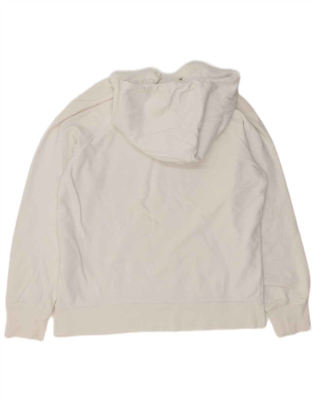 LEVI'S Mens Graphic Hoodie Jumper Small White Cotton