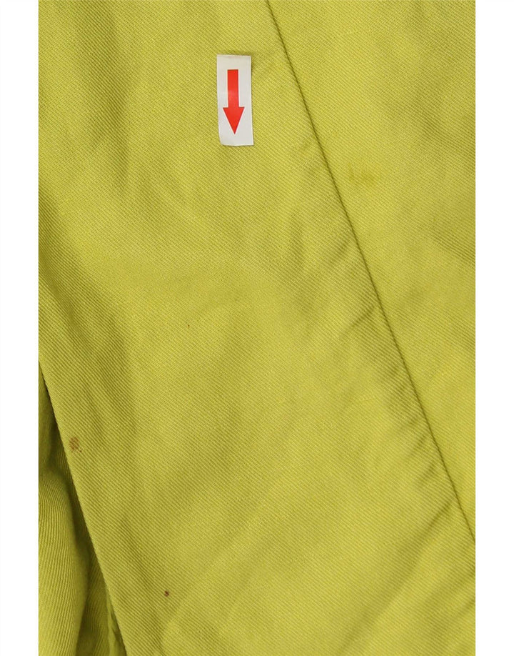Vintage mujer abrigo Reino Unido 14 verde grande