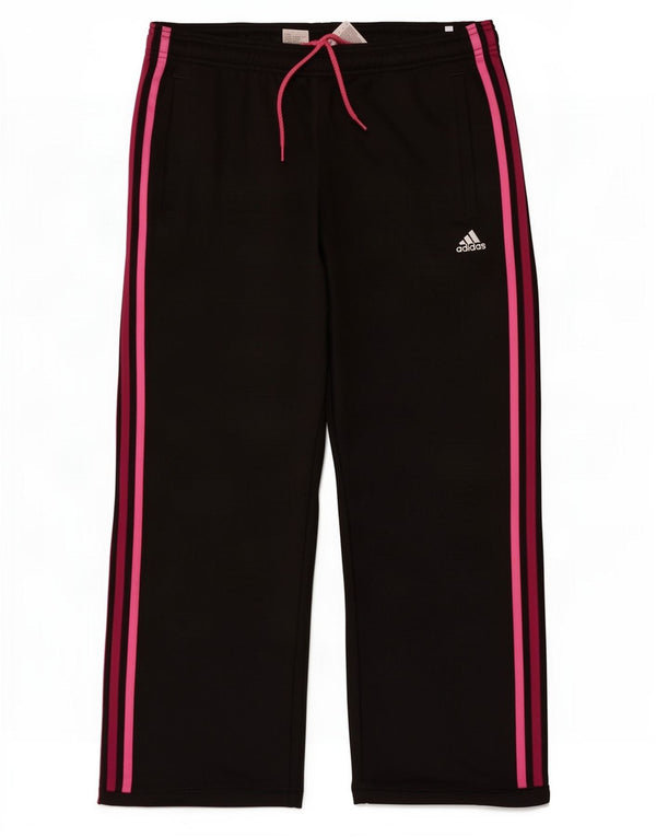 Adidas Pantalon de survêtement pour femme UK 12 Medium Noir Polyester