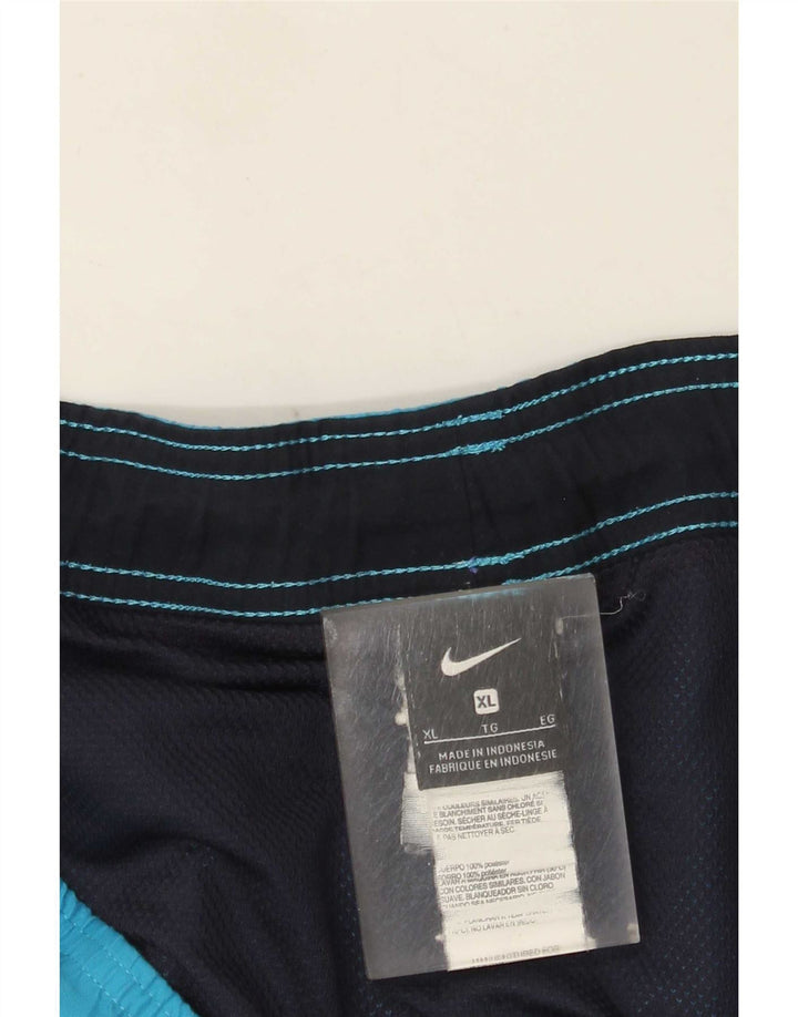 Męskie spodenki kąpielowe Nike XL, niebieskie, poliestrowe