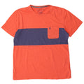 Joules T-Shirt Homme Orange Moyen Colourblock Coton