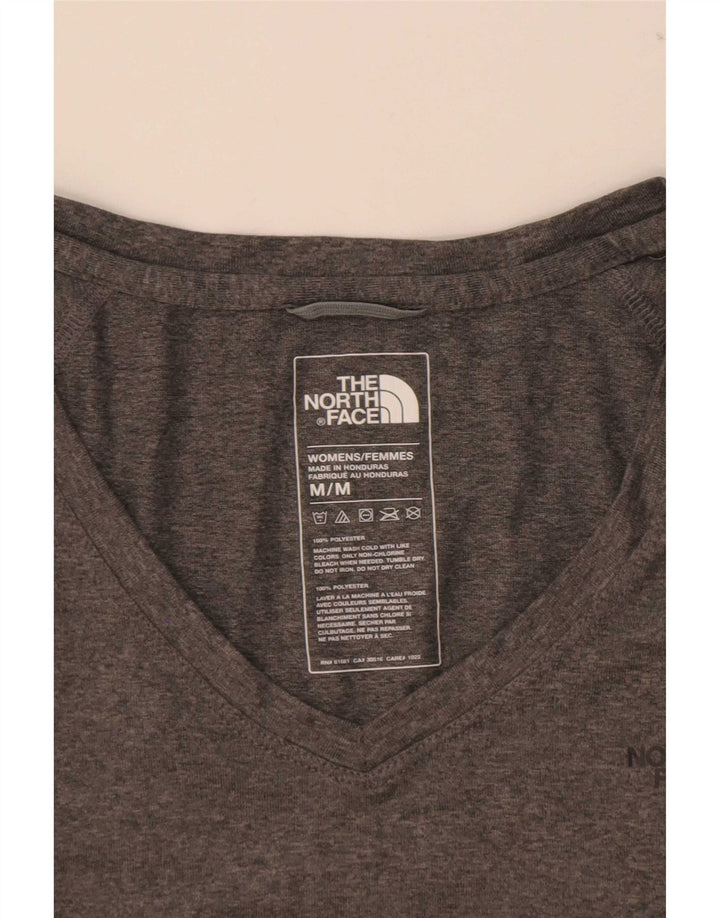 T-shirt da donna The North Face UK 12 Poliestere chiazzato grigio medio