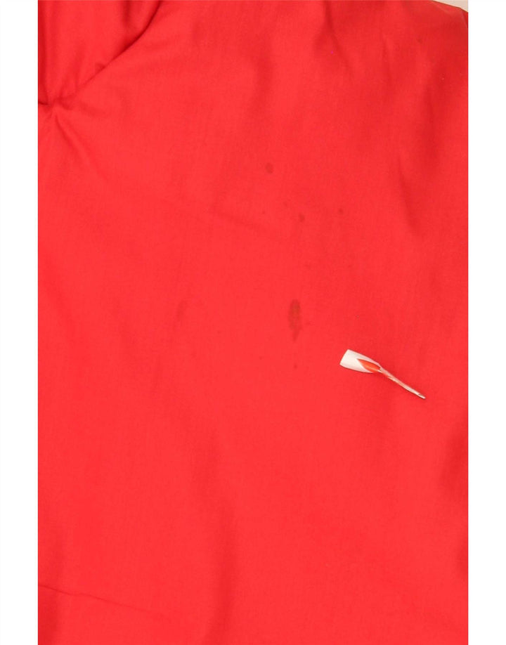 Ferrari Herre Windbreaker Jacket UK 42 XL Rød Polyester