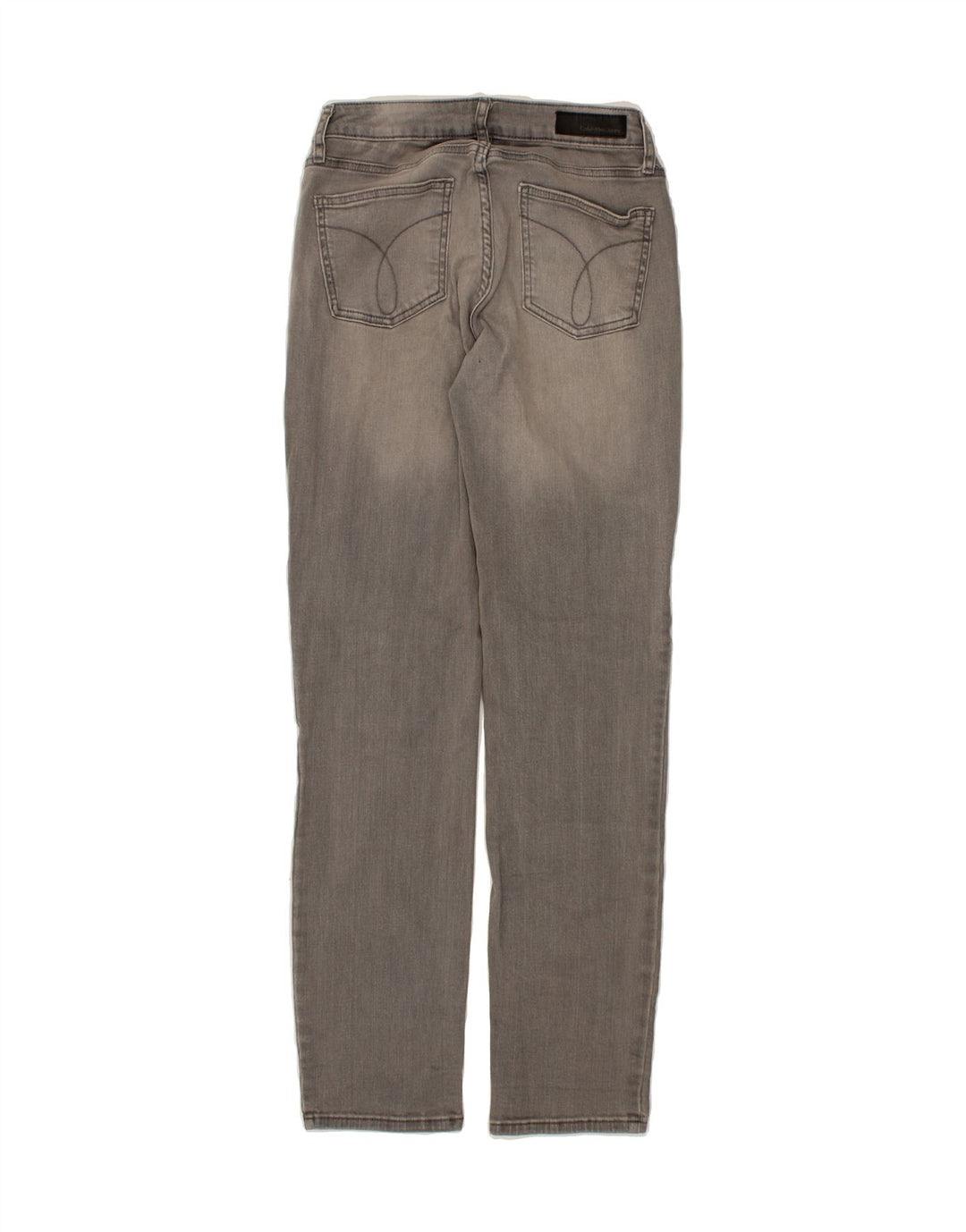 CALVIN KLEIN Womens Ultimate Skinny Jeans W30 L30  Grey Vintage Calvin Klein and Second-Hand Calvin Klein from Messina Hembry 
