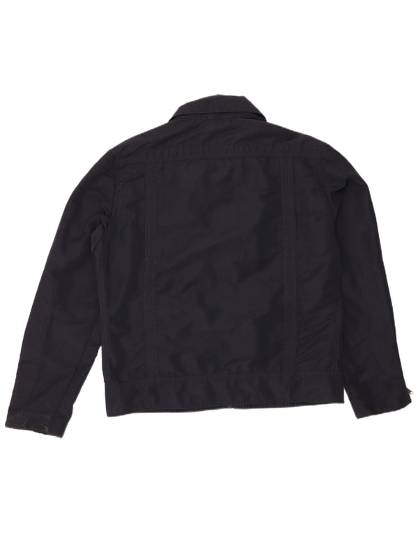 Best Company Mens Utility Jacket UK 42 XL Navy Blue Polyester