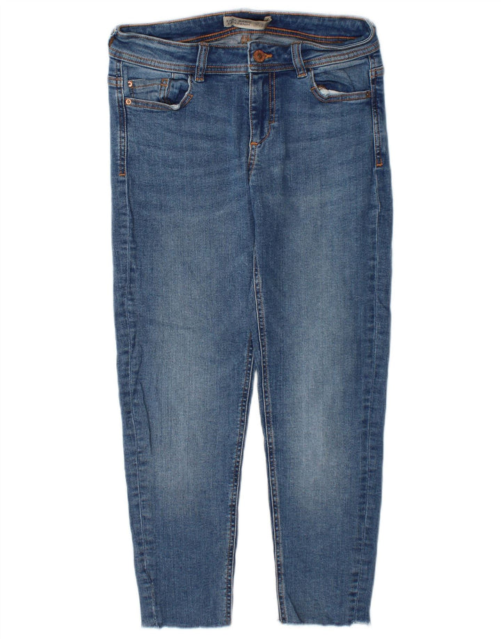 Zara Womens Slim Jeans EU 34 2XS W24 L23 Blue