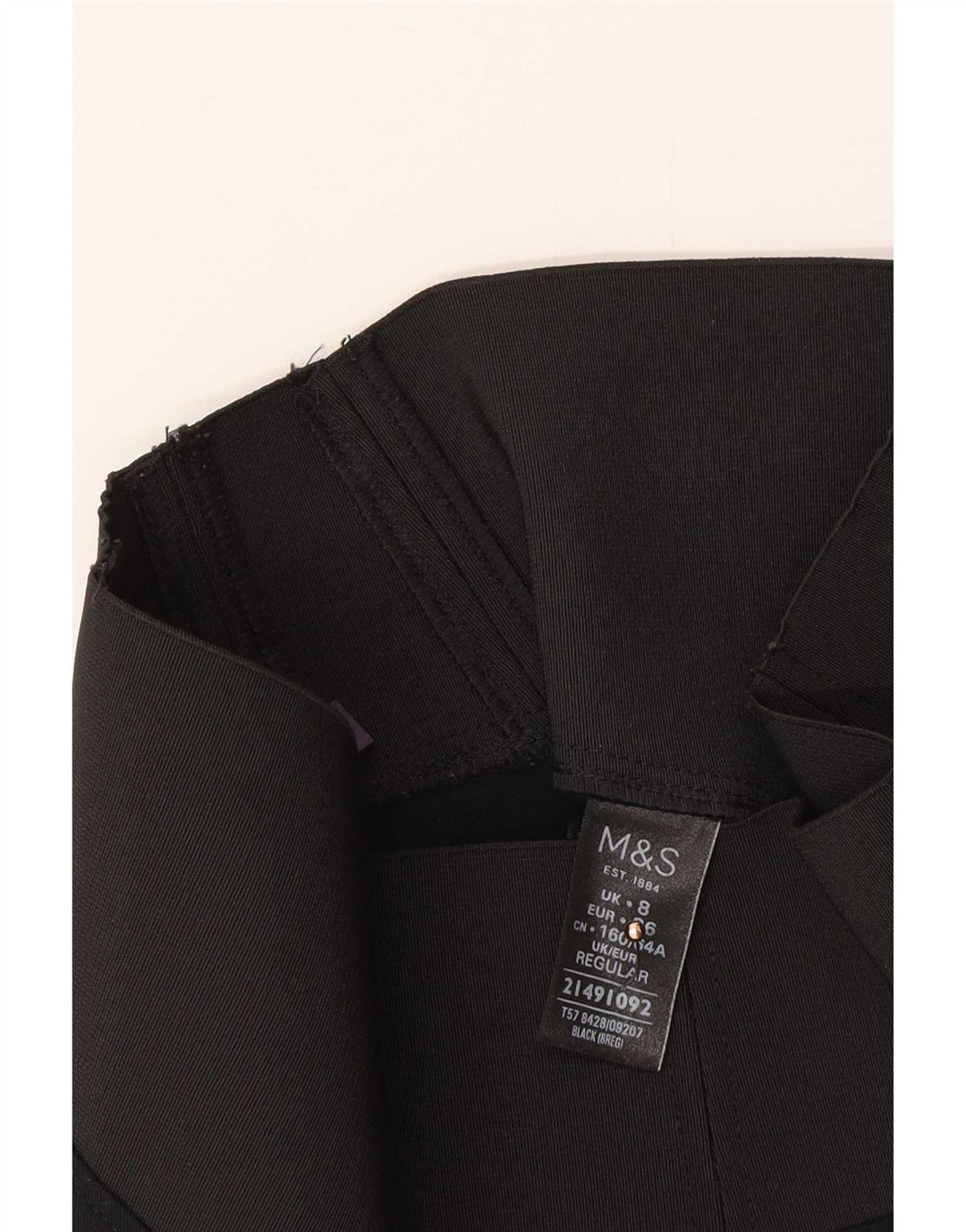 Marks & Spencer Γυναικεία Κολάν UK 8 Small Black Viscose