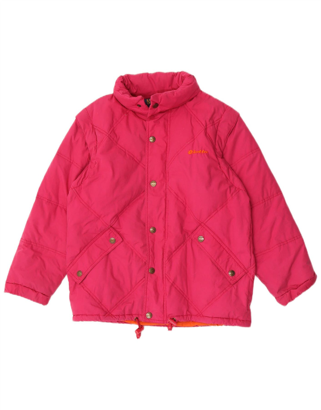 Giacca imbottita con cappuccio da donna Lotto UK 12 rosa medio