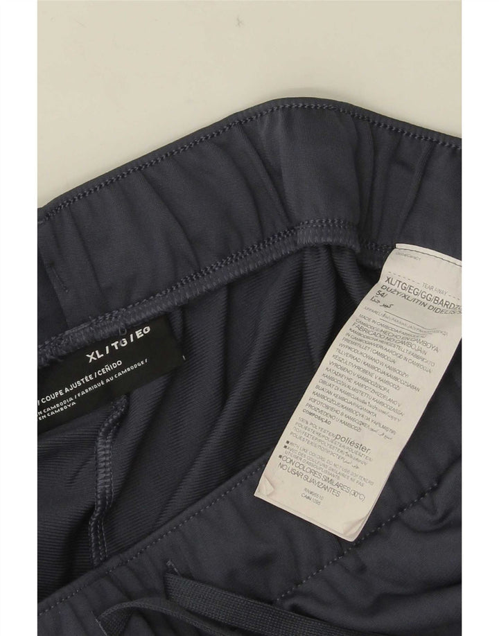 Under Armour Mens Tracksuit Trousers XL Navy Blue Polyester