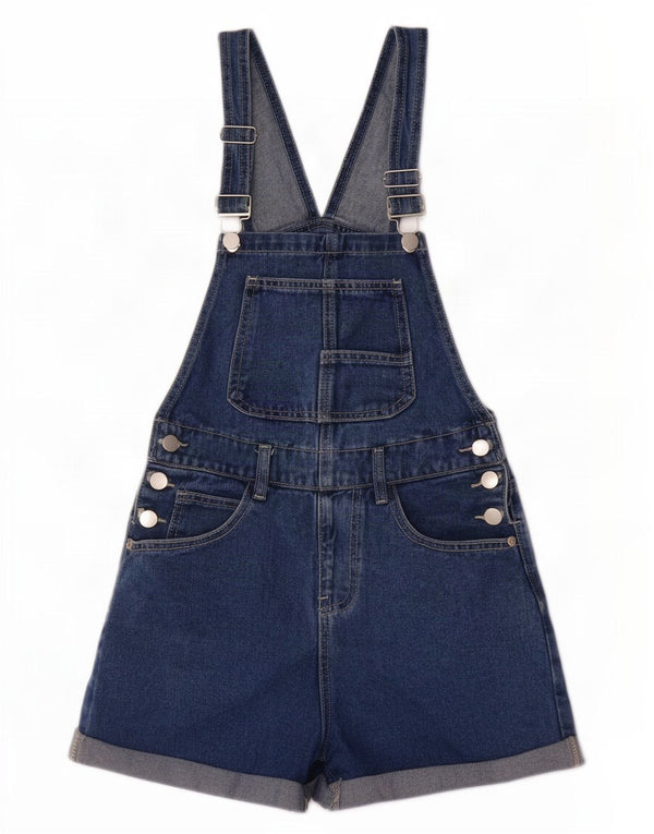 Vintage ženske traper hlače Dungarees W28 srednje plave
