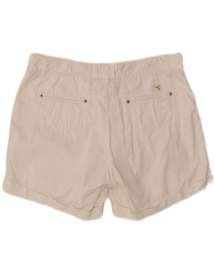 DIADORA Womens Casual Shorts IT 48 XL W36  White Vintage Diadora and Second-Hand Diadora from Messina Hembry 