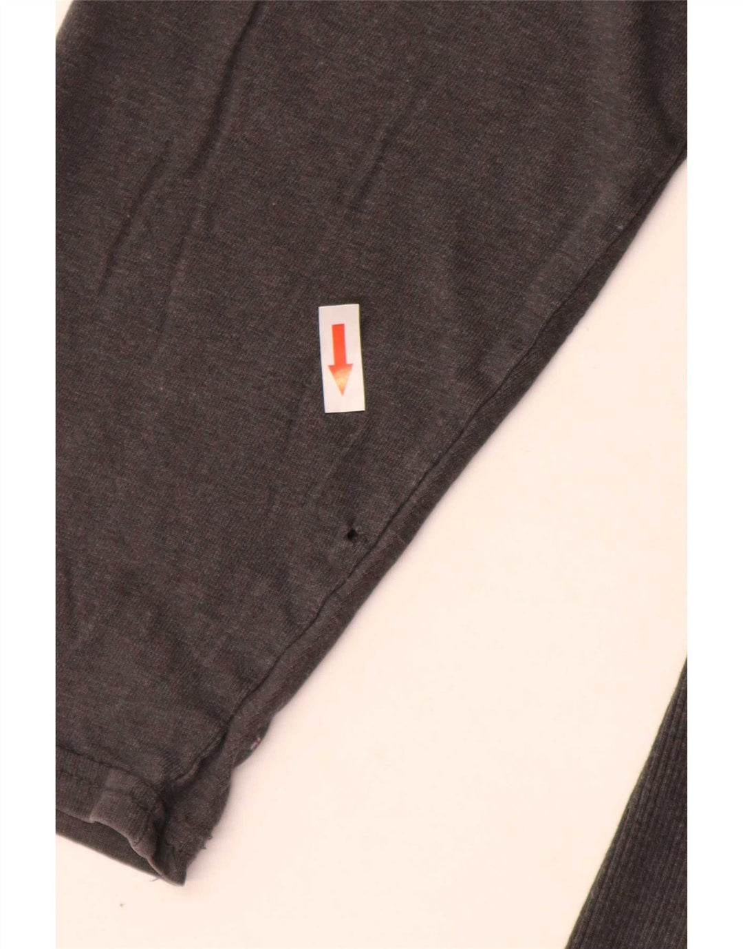 Calvin Klein Jeans Top da uomo a maniche lunghe XL in cotone grigio
