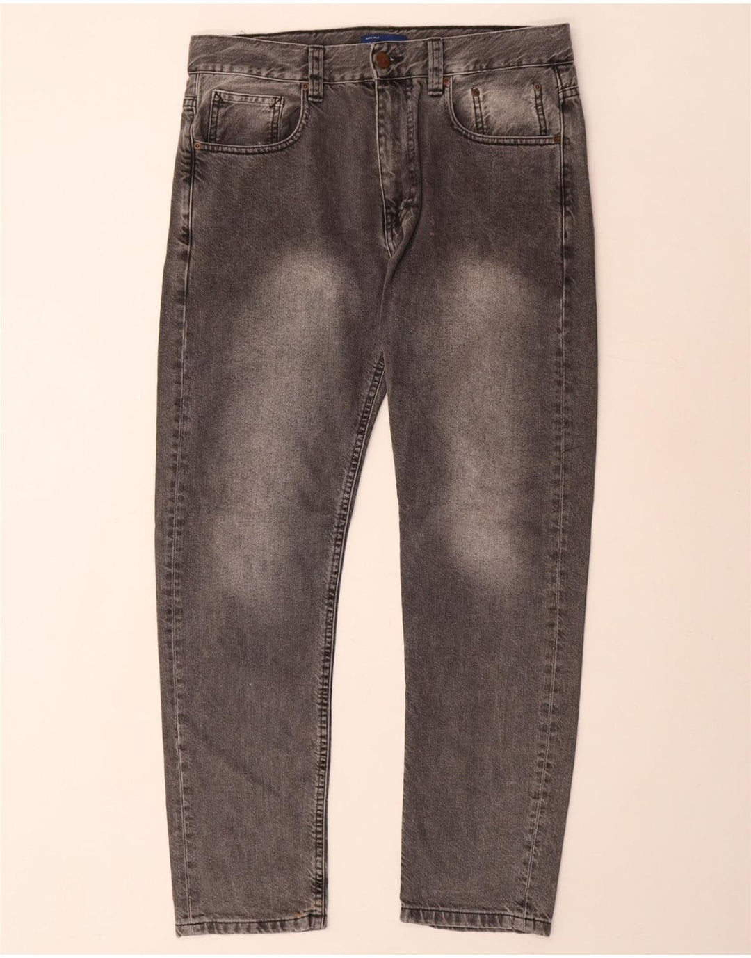 ZARA Jeans Slim Homme EU 40 Medium W31 L29 Gris Coton
