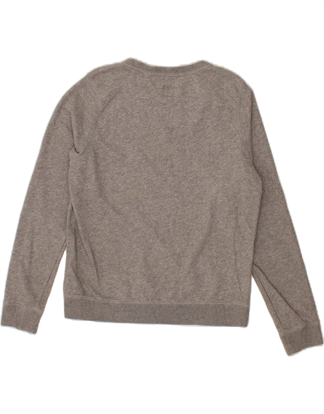 JACK WILLS Womens Graphic Sweatshirt Jumper UK 12 Medium Grey Cotton Vintage Jack Wills and Second-Hand Jack Wills from Messina Hembry 