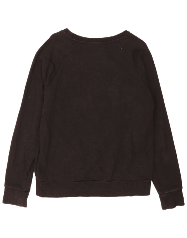 French Connection Sweat-shirt surdimensionné pour femme UK 6 XS Noir Floral