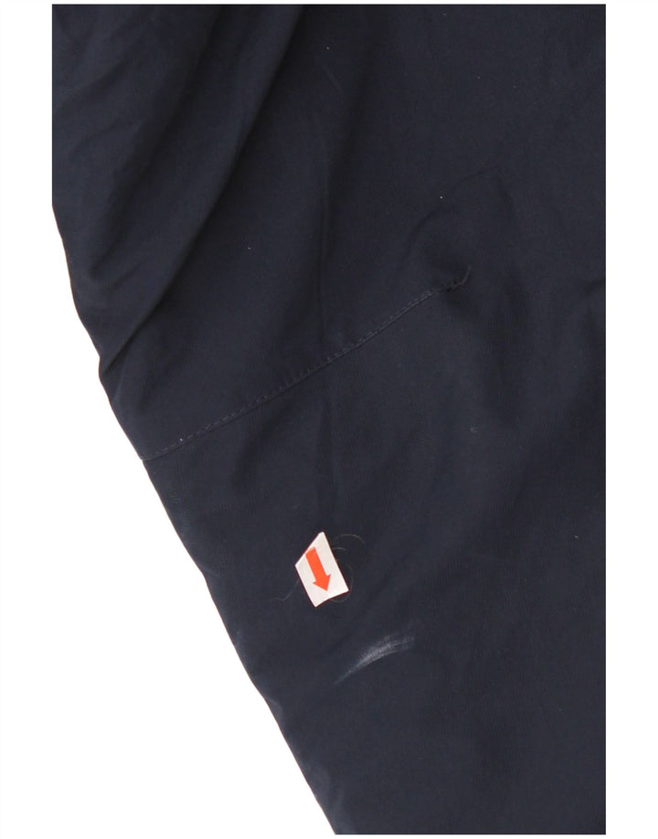 Adidas Mens Graphic Tracksuit Top Jacket Large Navy Blue Polyester