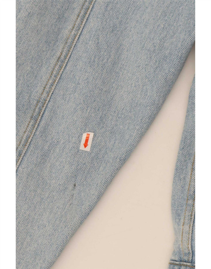 American Apparel Herren Jeansjacke UK 38 Mittelblaue Baumwolle
