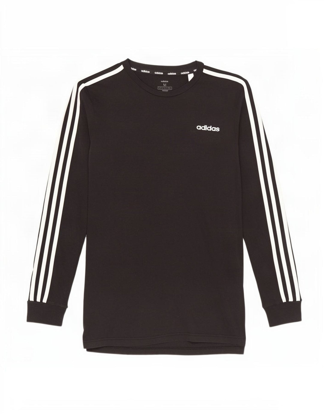 Adidas férfi felső, hosszú ujjú, közepes fekete pamut