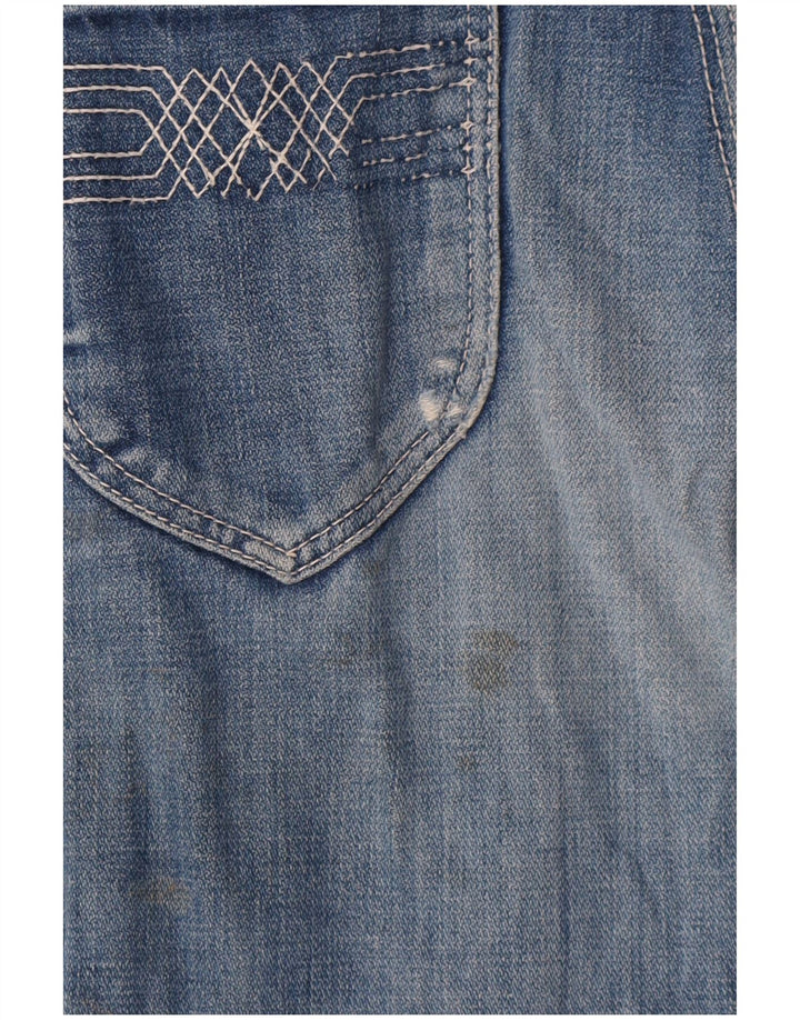 Γυναικείο τζιν σορτς Wrangler Distressed W29 Medium Blue