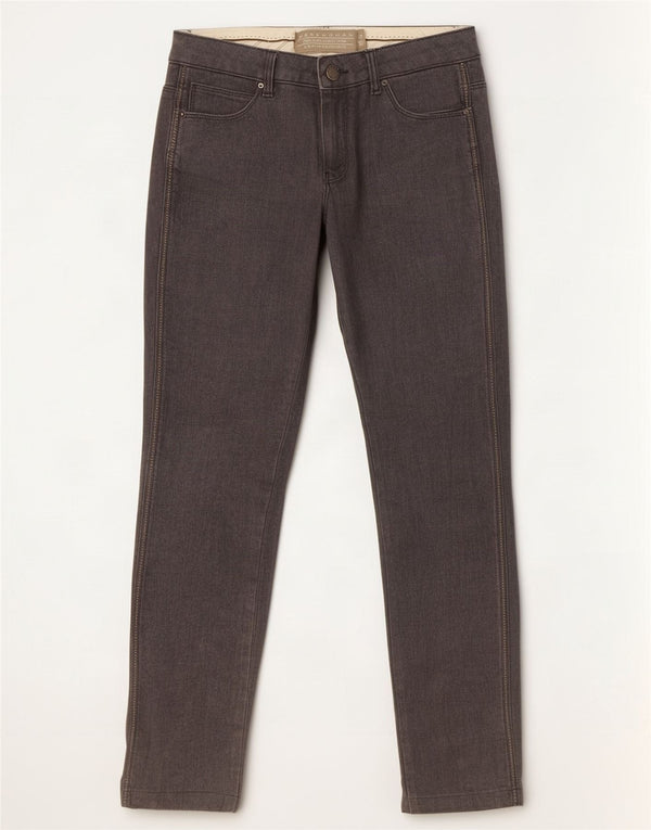 Zara Dame Straight Jeans EU 40 Medium W30 L30 Sort Bomuld
