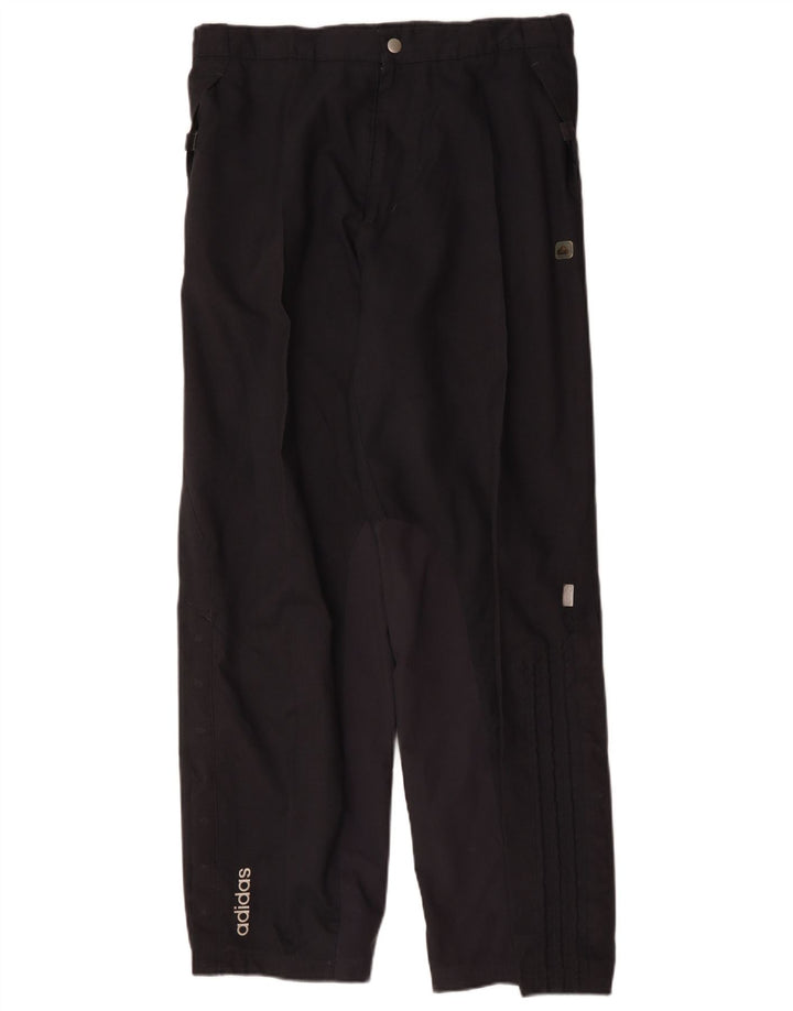 Adidas Mens Riding Waterproof Trousers W34 L33 Grey Polyamide