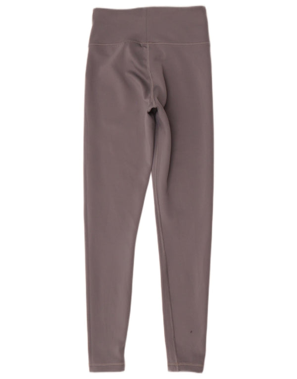 The North Face Womens Graphic Leggings UK 6 XS  Grey Polyester