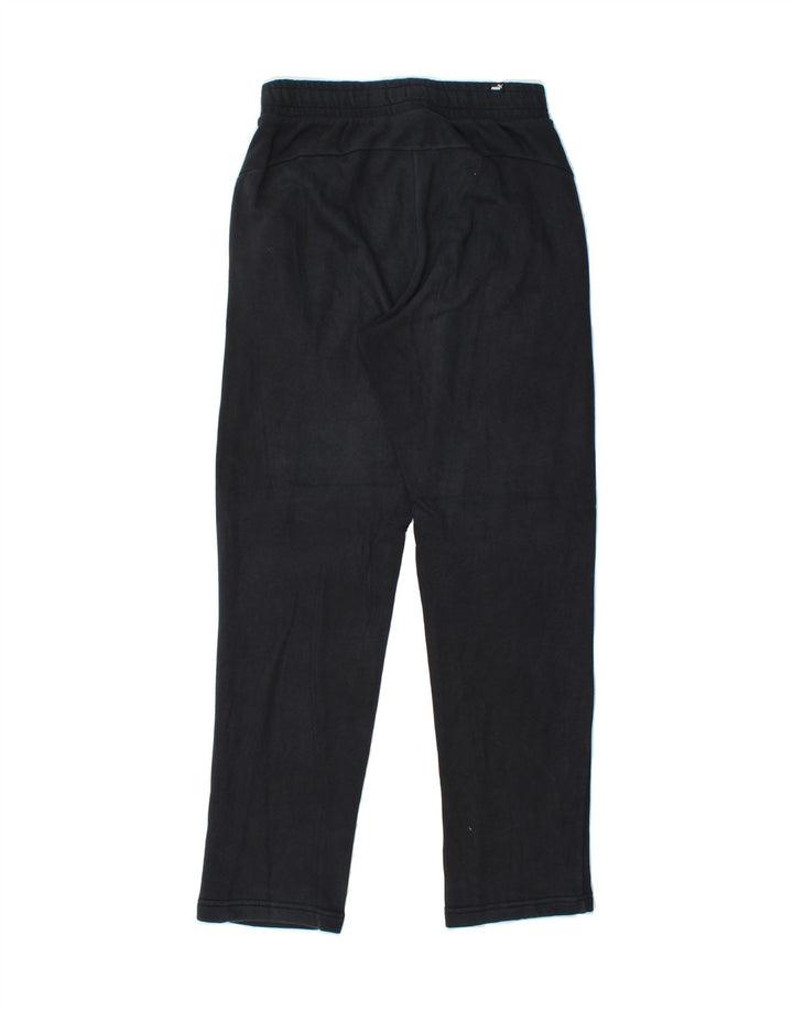 PUMA Mens Tracksuit Trousers Small  Black Vintage Puma and Second-Hand Puma from Messina Hembry 