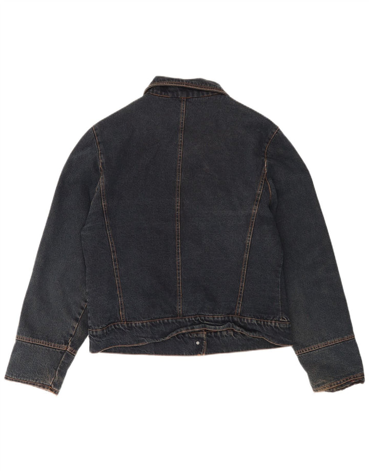 Vintage Dame denimjakke UK 16 Large Blue