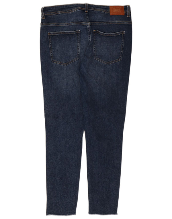 Zara Dame Skinny Jeans EU 42 Large W32 L27 Blå