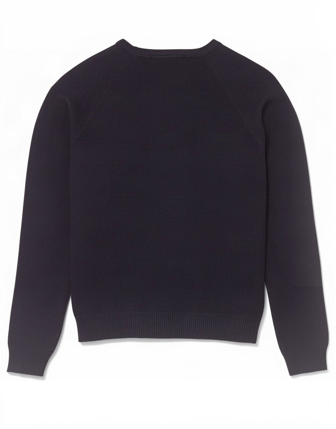 Zara Pull col V pour femme UK 12 Bleu marine moyen