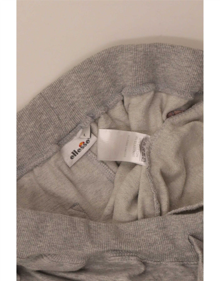 Pantaloni da tuta da uomo Ellesse Joggers grandi in cotone grigio