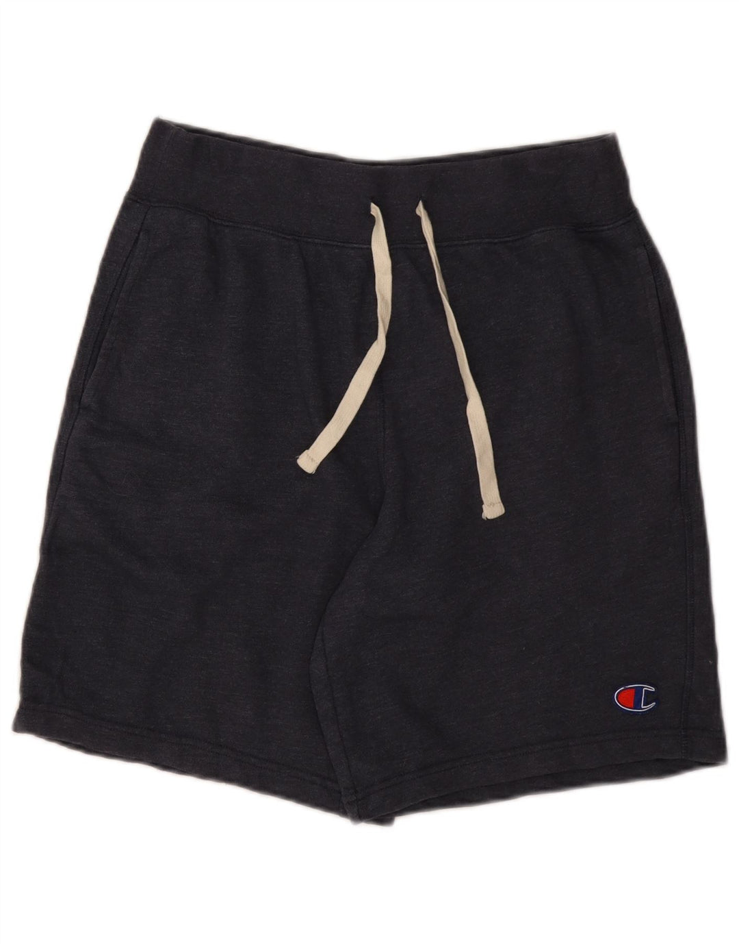 Champion Mens Sport Shorts Medium  Navy Blue Cotton