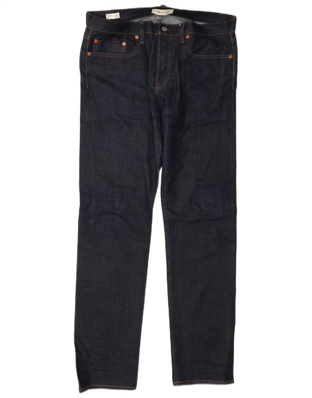 Gap Mens Slim Jeans W34 L32 Navy Blue Cotton