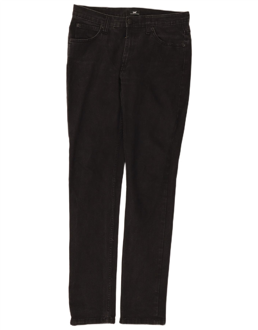 Lee Mens Slim Jeans W32 L33 Black Cotton