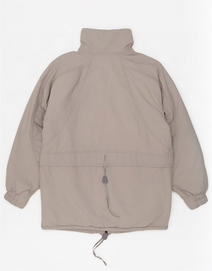 Vintage Womens Windbreaker Jacket UK 18 XL Grey