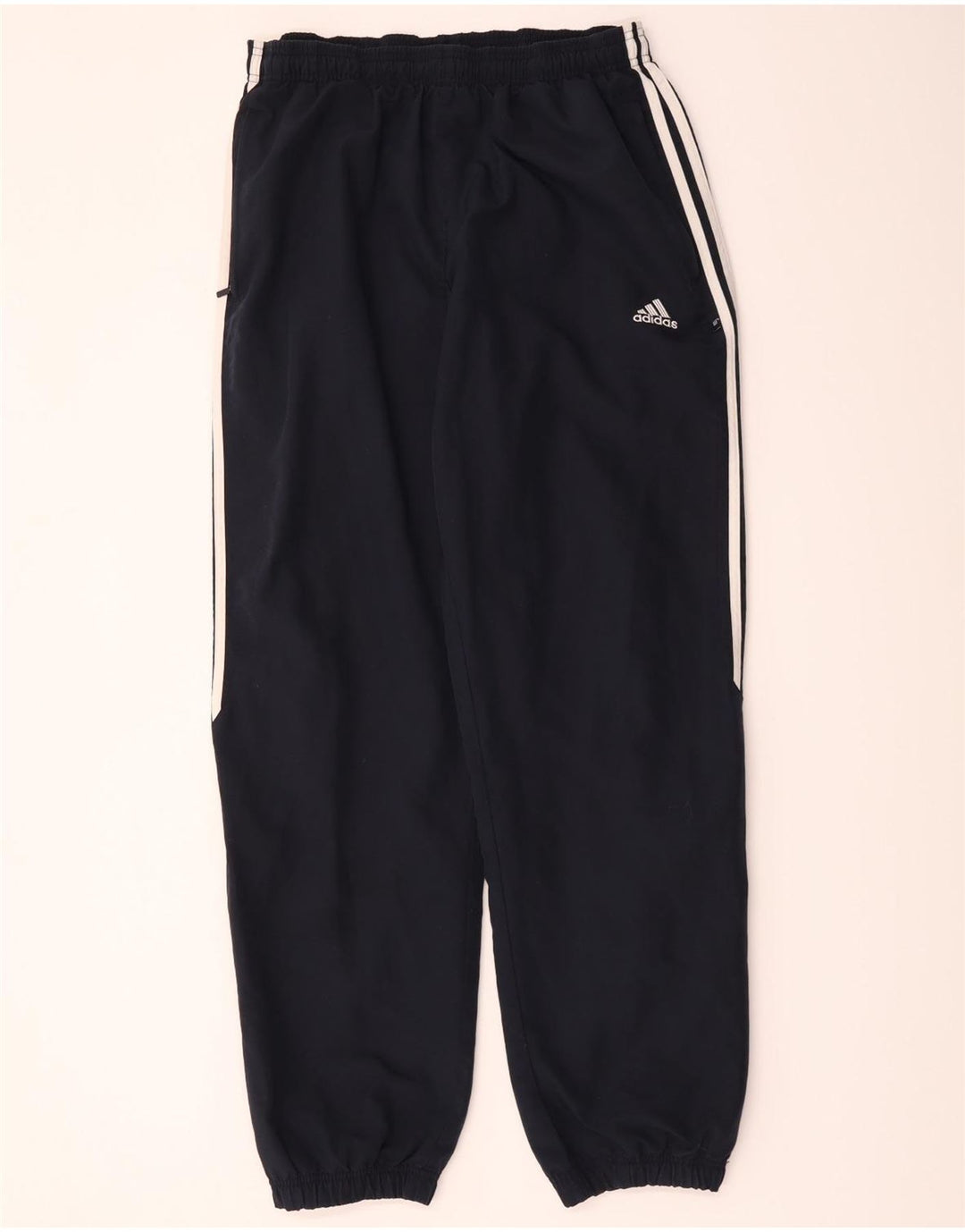 Adidas Herren-Trainingshose, Jogginghose, groß, marineblau, Polyester
