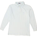 FILA Mens Polo Shirt 2XS Blue | Vintage Fila | Thrift | Second-Hand Fila | Used Clothing | Messina Hembry 