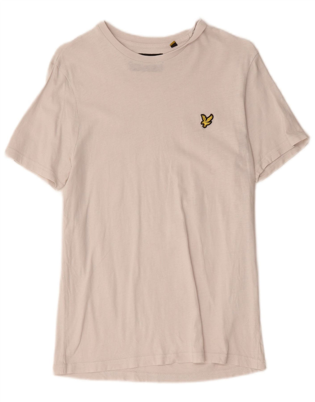 Lyle & Scott Mens T-Shirt Top Small White Cotton