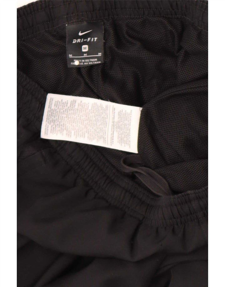 Nike Mens Dri Fit Tracksuit Trousers Joggers Medium  Black Polyester