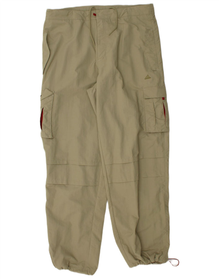 Adidas Joggers Cargo Bukser Medium W36 L32 Khaki Polyamid