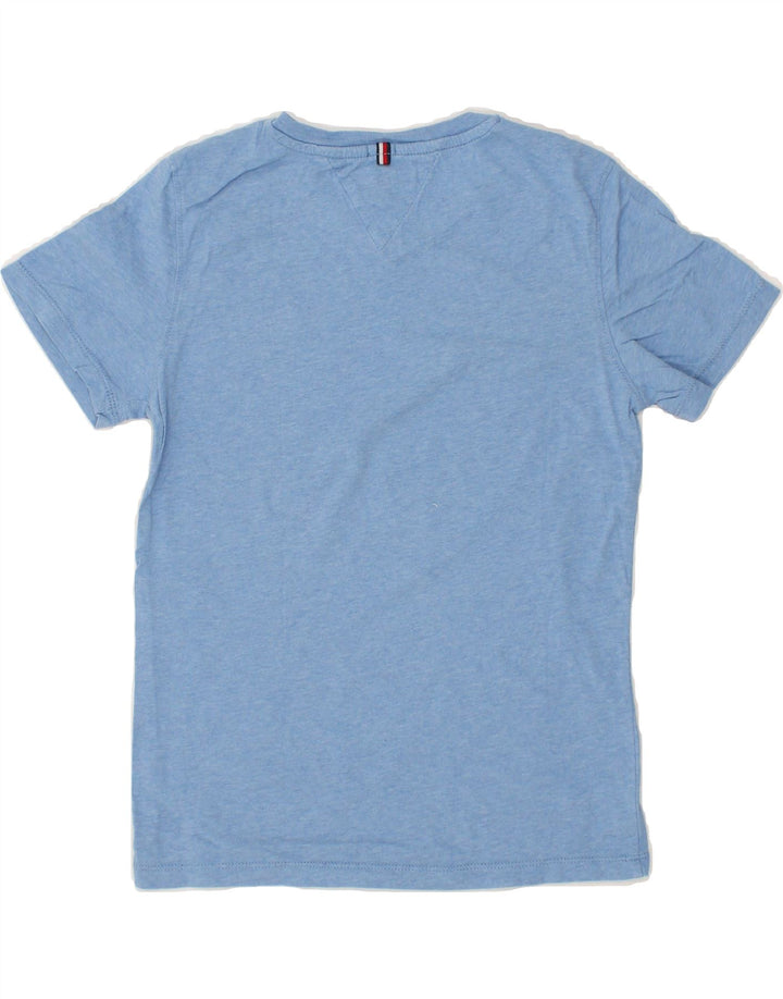 TOMMY HILFIGER Boys T-Shirt Top 11-12 Years Blue Vintage Tommy Hilfiger and Second-Hand Tommy Hilfiger from Messina Hembry 
