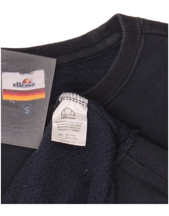 Bluza męska Ellesse, mała, granatowa, bawełniana
